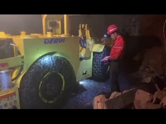 7.2t 지하 LHD 기계 DERUI DRWJ-1 지하 휠 로더