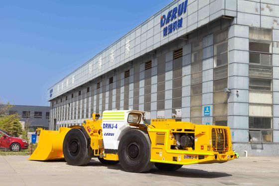 DRWJ-4 디젤 LHD 사용자 지정 광업 지하 바위 굴착 로더 기계